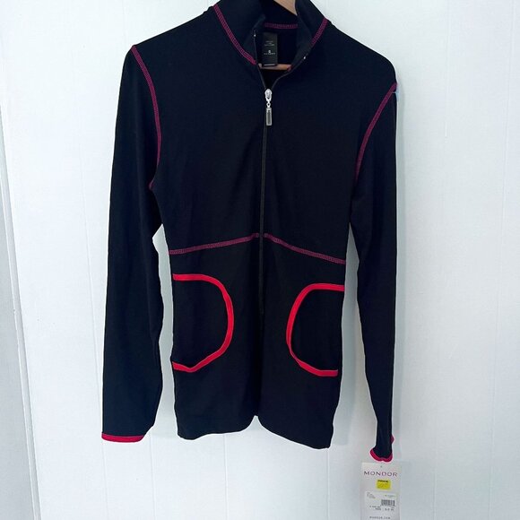 MONDOR Figure Skating Black Jacket NWT - Picture 1 of 9